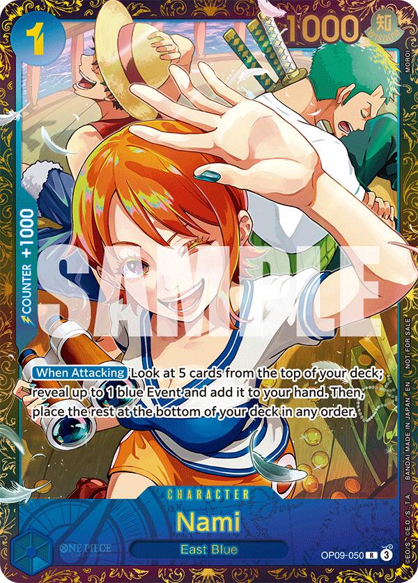 Nami (Championship 25-26 Regionals Season 1) (OP09-050) [One Piece Promotion Cards]