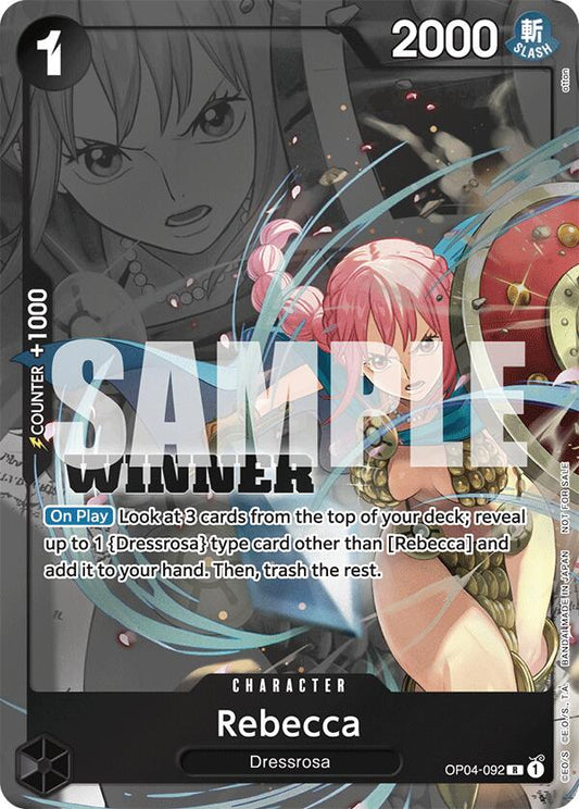 Rebecca (Winner Pack 2025 Vol. 2) (OP04-092) [One Piece Promotion Cards]
