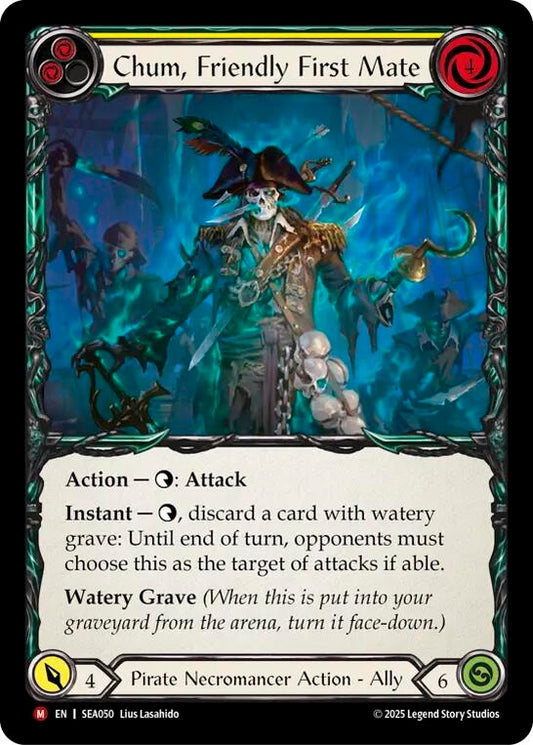 Image for Chum, Friendly First Mate (SEA050) (High Seas) - Flesh and Blood TCG