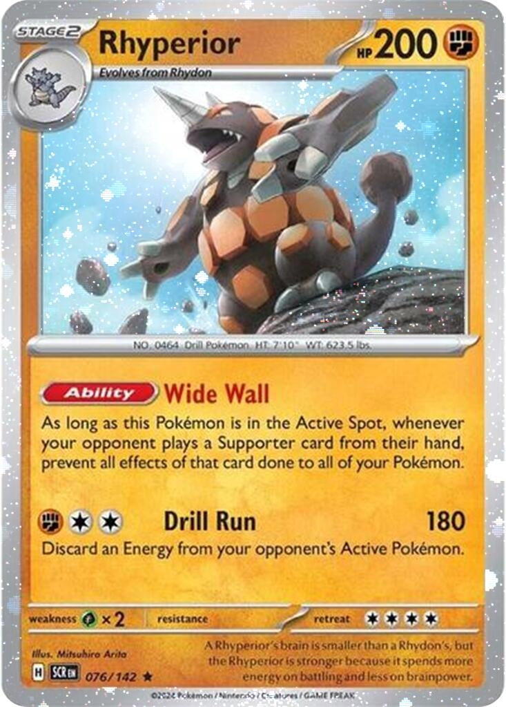 Image for Rhyperior - 76/142 (Cosmos Holo) (076/142) (Miscellaneous Cards & Products) - Pokemon