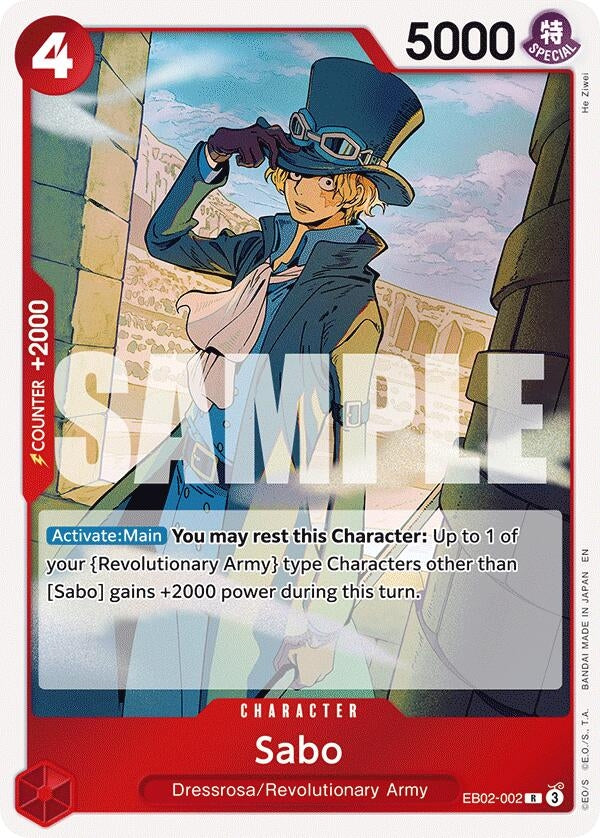 Sabo (EB02-002) [Extra Booster: Anime 25th Collection]
