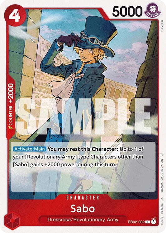 Sabo (EB02-002) [Extra Booster: Anime 25th Collection]
