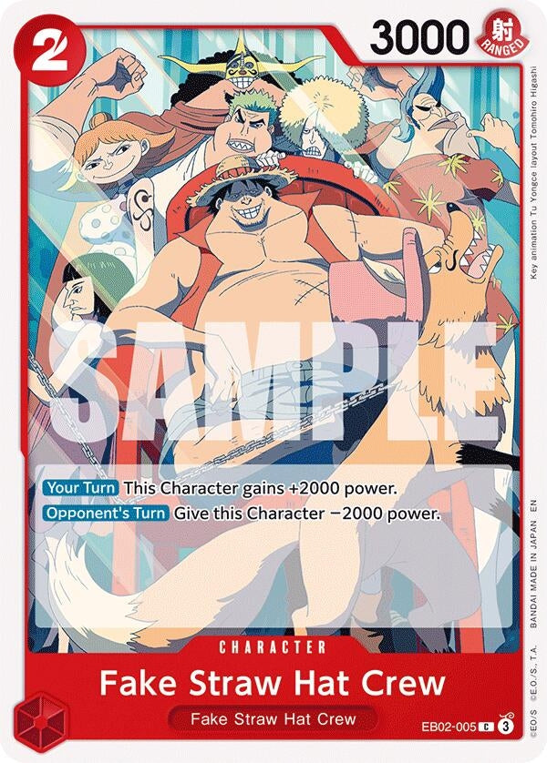 Fake Straw Hat Crew (EB02-005) [Extra Booster: Anime 25th Collection]