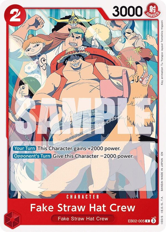 Fake Straw Hat Crew (EB02-005) [Extra Booster: Anime 25th Collection]