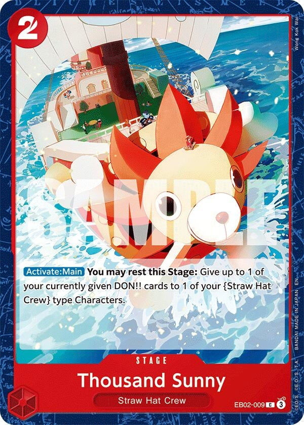 Thousand Sunny (EB02-009) [Extra Booster: Anime 25th Collection]