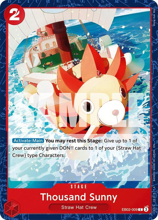 Thousand Sunny (EB02-009) [Extra Booster: Anime 25th Collection]