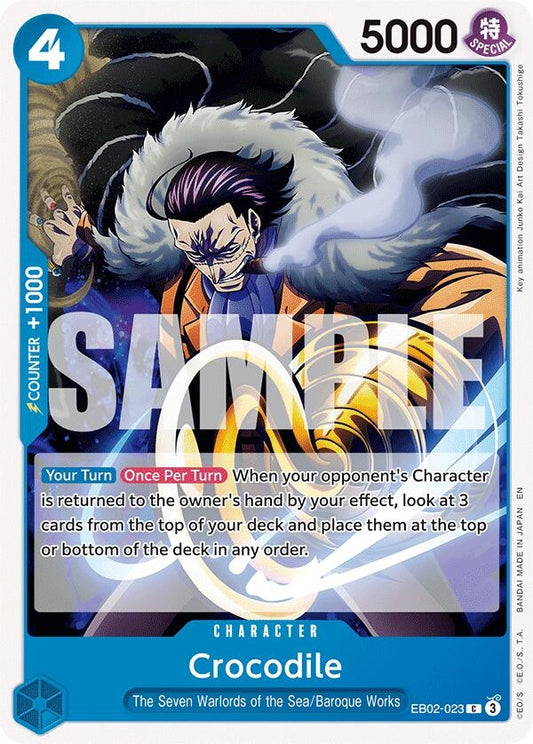 Crocodile (EB02-023) [Extra Booster: Anime 25th Collection]