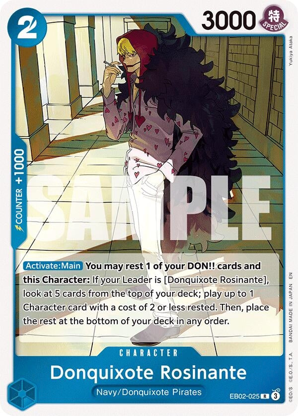 Donquixote Rosinante (EB02-025) [Extra Booster: Anime 25th Collection]