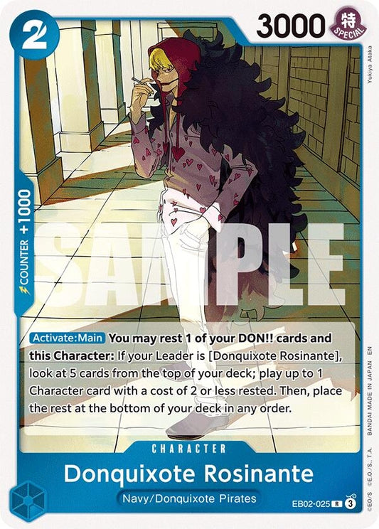 Donquixote Rosinante (EB02-025) [Extra Booster: Anime 25th Collection]