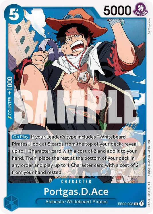 Portgas.D.Ace (EB02-028) [Extra Booster: Anime 25th Collection]