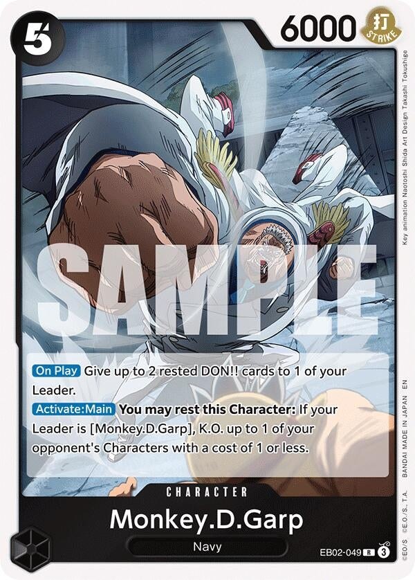 Monkey.D.Garp (EB02-049) [Extra Booster: Anime 25th Collection]