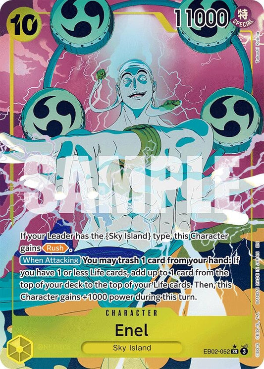 Enel (Alternate Art) (EB02-052) [Extra Booster: Anime 25th Collection]