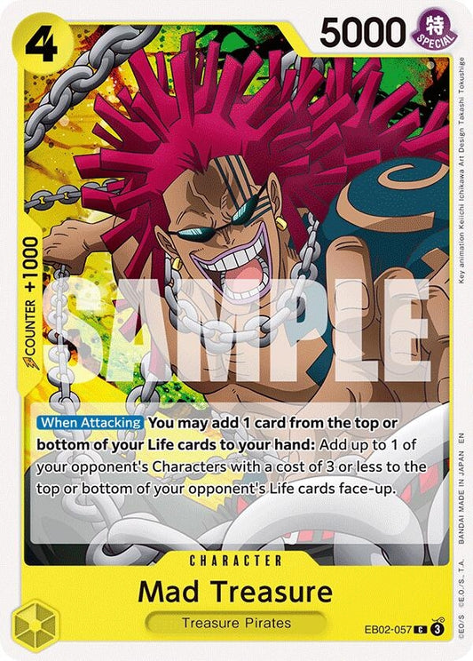 Mad Treasure (EB02-057) [Extra Booster: Anime 25th Collection]