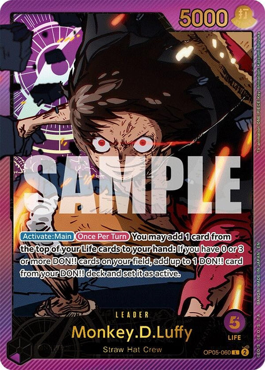 Monkey.D.Luffy (OP05-060) [Extra Booster: Anime 25th Collection]