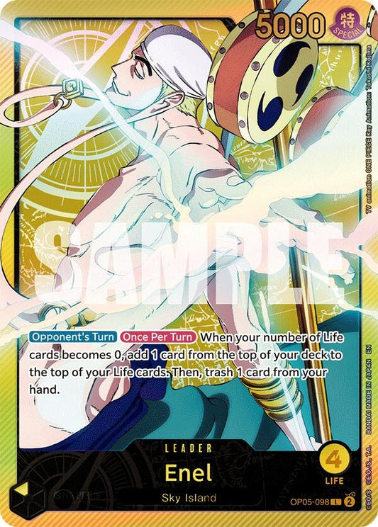 Enel (OP05-098) [Extra Booster: Anime 25th Collection]