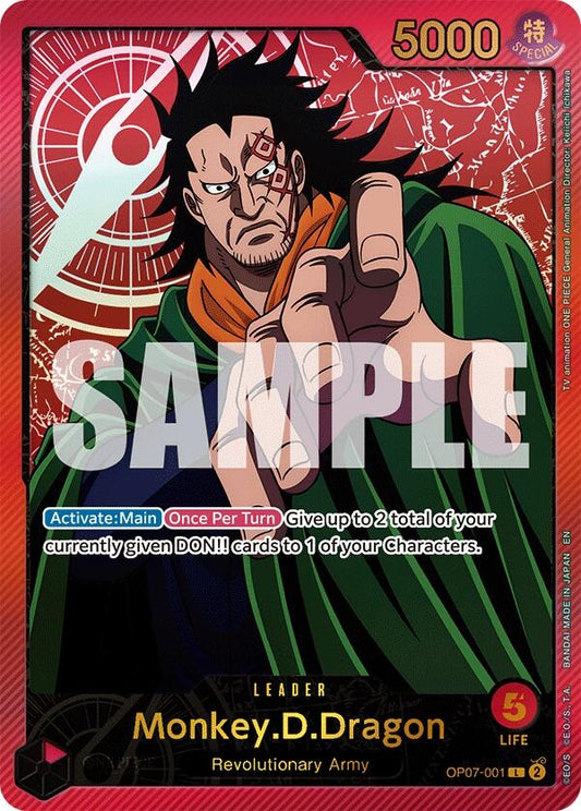 Monkey.D.Dragon (OP07-001) [Extra Booster: Anime 25th Collection]