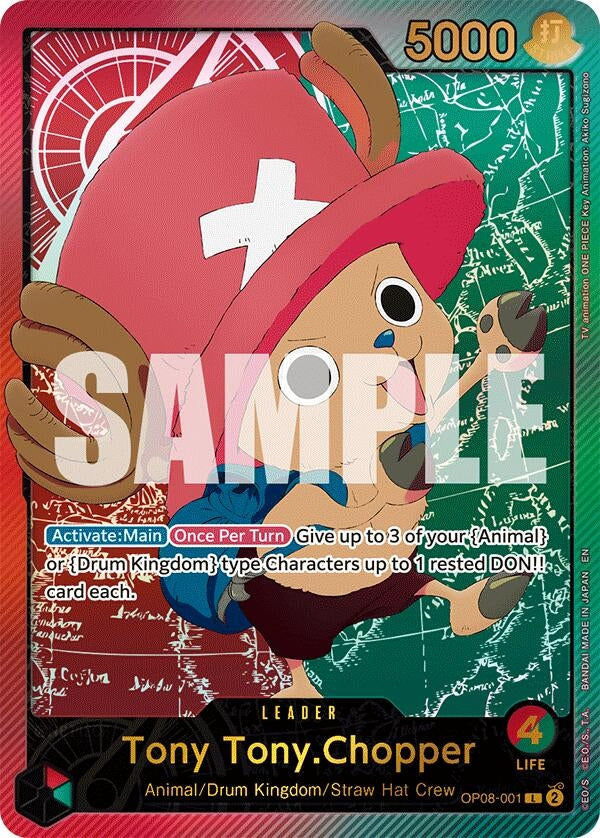 Tony Tony.Chopper (OP08-001) [Extra Booster: Anime 25th Collection]