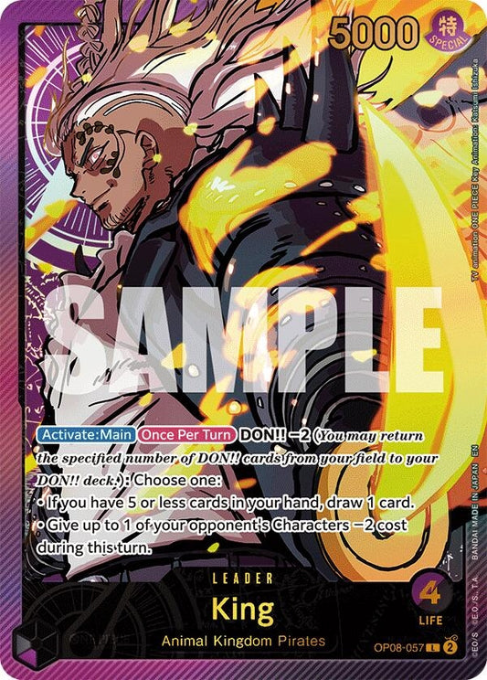 King (OP08-057) [Extra Booster: Anime 25th Collection]
