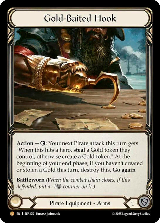 Image for Gold-Baited Hook (SEA125) (High Seas) - Flesh and Blood TCG