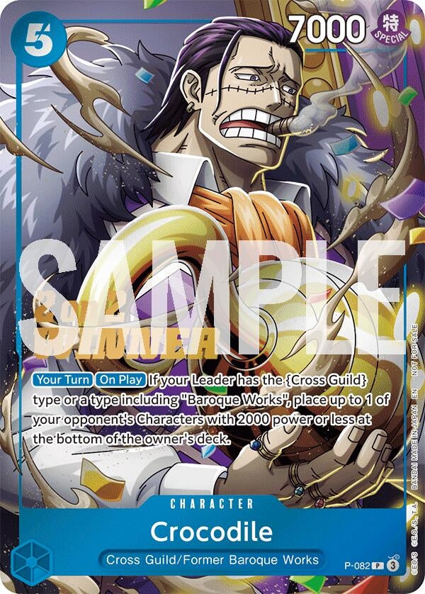 Image for Crocodile (Store 2-on-2 Battle 2025 Winner) (P-082) (One Piece Promotion Cards) - One Piece Card Game