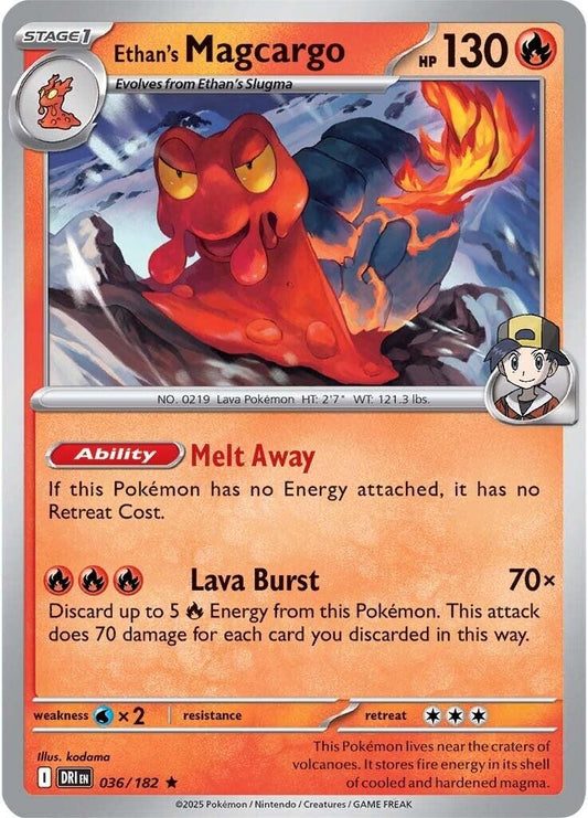 Ethan's Magcargo (036/182) (SV10: Destined Rivals)
