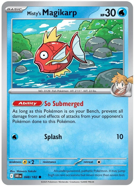 Misty's Magikarp (048/182) (SV10: Destined Rivals)