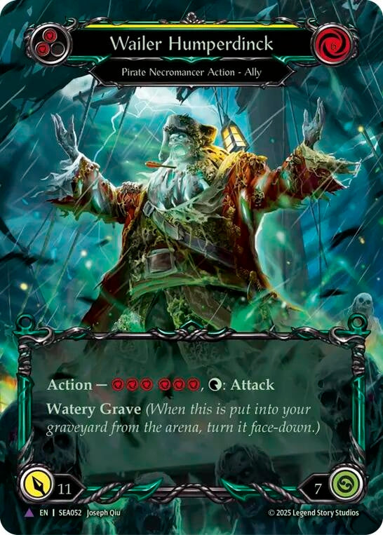 Image for Wailer Humperdinck (Marvel) (SEA052) (High Seas) - Flesh and Blood TCG