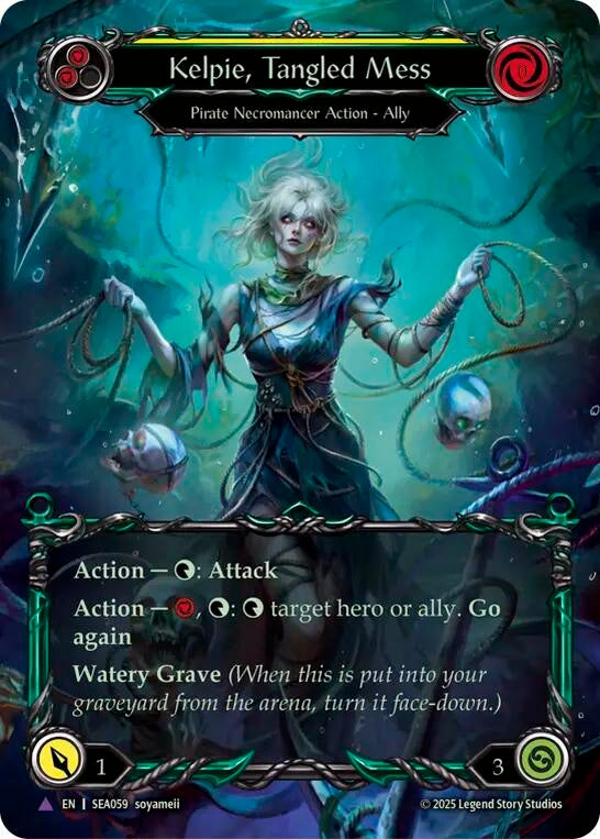 Image for Kelpie, Tangled Mess (Marvel) (SEA059) (High Seas) - Flesh and Blood TCG