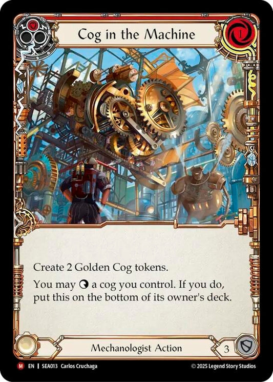 Image for Cog in the Machine (SEA013) (High Seas) - Flesh and Blood TCG