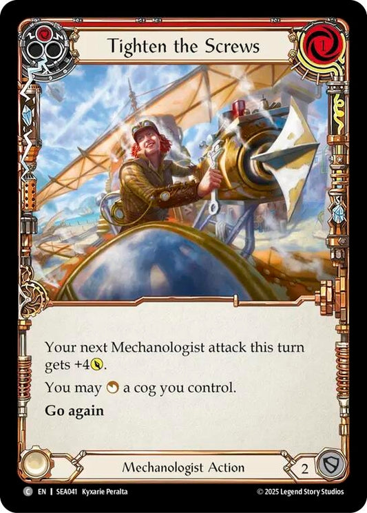 Image for Tighten the Screws (SEA041) (High Seas) - Flesh and Blood TCG