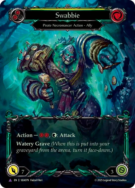 Image for Swabbie (Marvel) (SEA079) (High Seas) - Flesh and Blood TCG