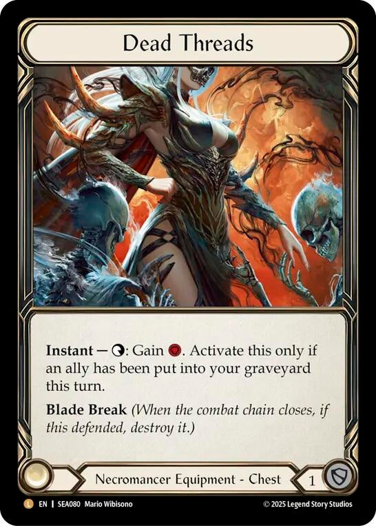 Image for Dead Threads (SEA080) (High Seas) - Flesh and Blood TCG