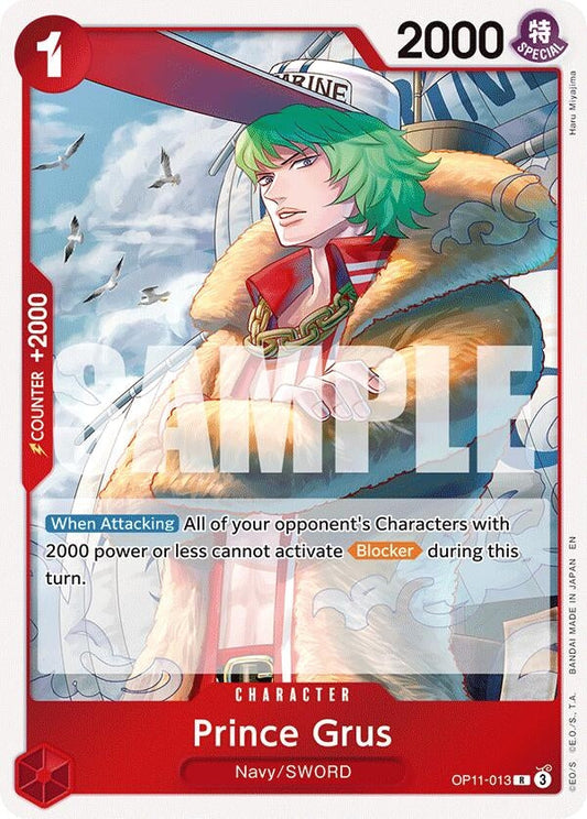 Prince Grus (OP11-013) (A Fist of Divine Speed)
