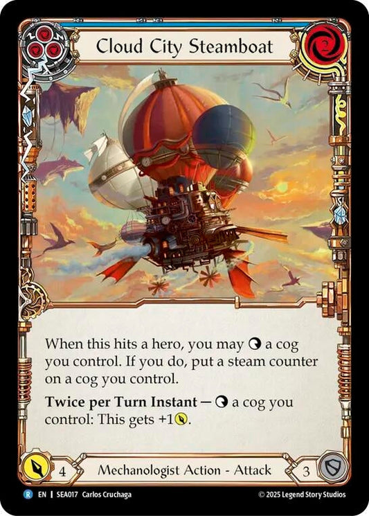 Cloud City Steamboat (Blue) (SEA017) [High Seas]