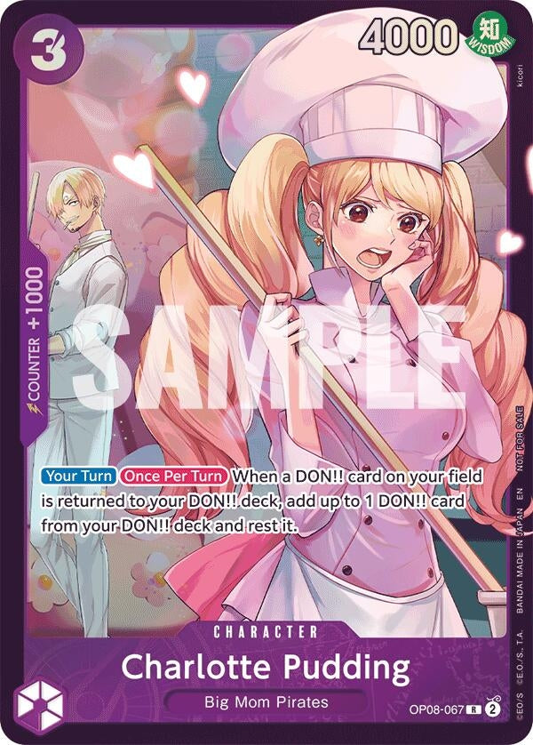 Image for Charlotte Pudding (Store Treasure Cup 2025) (OP08-067) [One Piece Promotion Cards] - One Piece Card Game