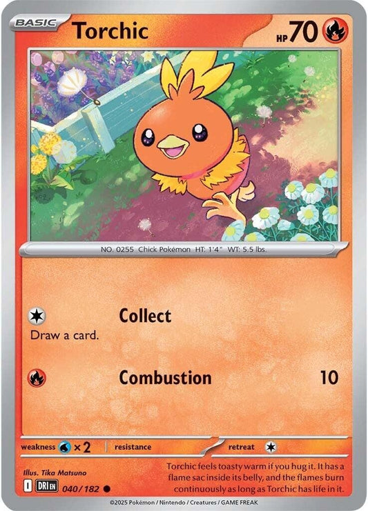 Torchic (040/182) (SV10: Destined Rivals)