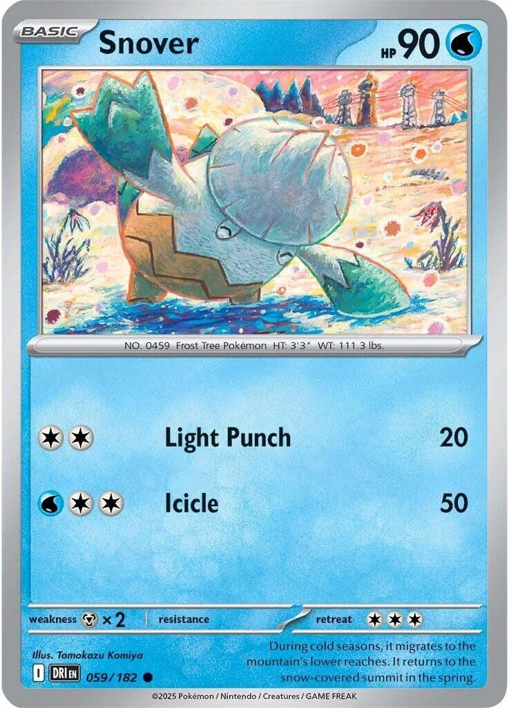 Snover (059/182) (SV10: Destined Rivals)