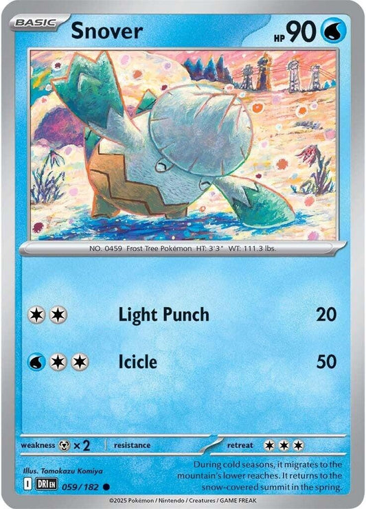 Snover (059/182) (SV10: Destined Rivals)