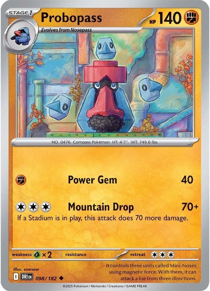 Probopass (098/182) (SV10: Destined Rivals)