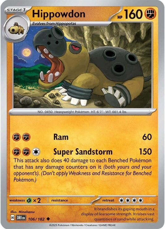 Hippowd (106/182) (SV10: Destined Rivals)