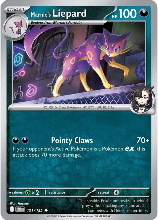 Marnie's Liepard (131/182) (SV10: Destined Rivals)