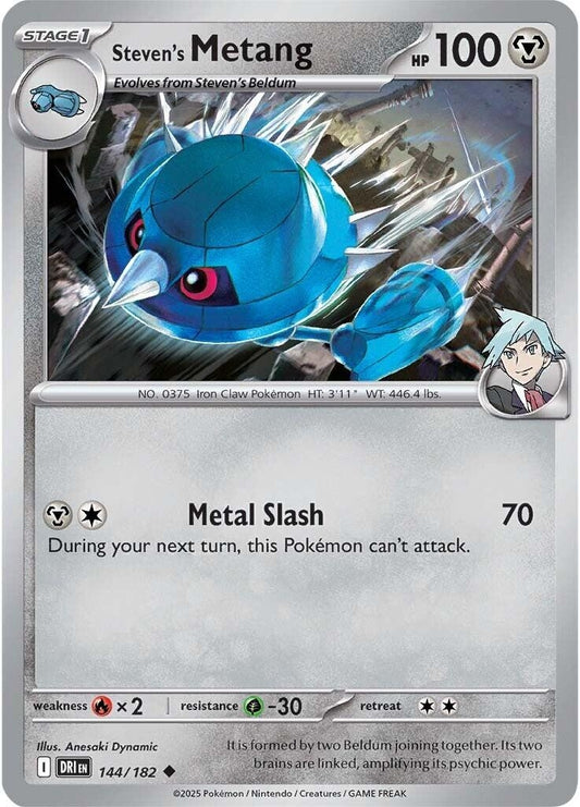 Steven's Metang (144/182) (SV10: Destined Rivals)