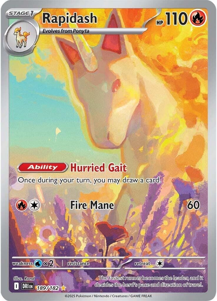 Rapidash (189/182) (SV10: Destined Rivals)