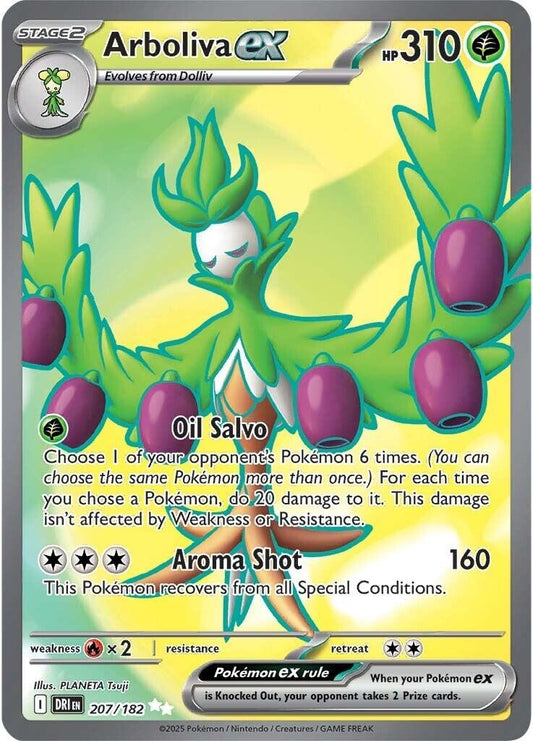 Arboliva ex (207/182) (SV10: Destined Rivals)