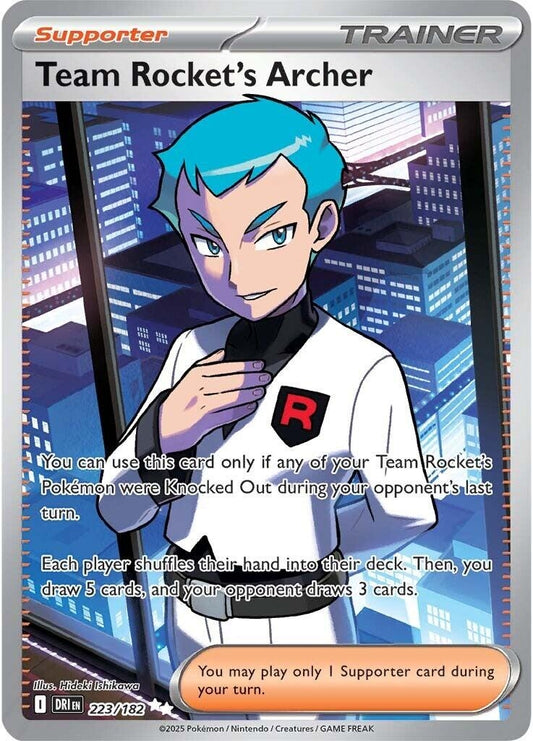 Team Rocket's Archer (223/182) (SV10: Destined Rivals)