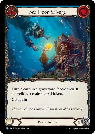 Image for Sea Floor Salvage (SEA146) (High Seas) - Flesh and Blood TCG