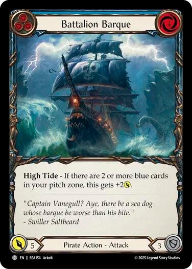 Battalion Barque (Blue) (SEA154) [High Seas]