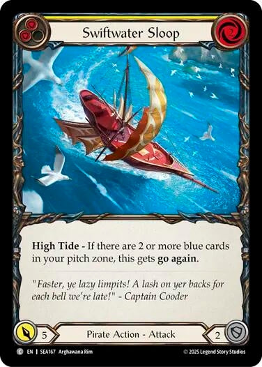 Swiftwater Sloop (Yellow) (SEA167) [High Seas]