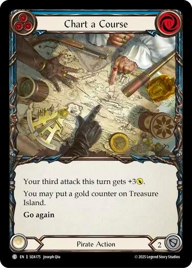 Chart a Course (Blue) (SEA175) [High Seas]