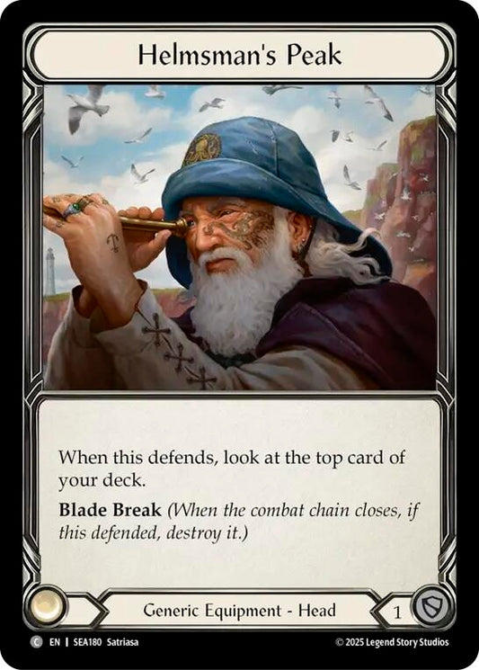 Image for Helmsman's Peak (SEA180) (High Seas) - Flesh and Blood TCG